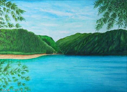 宜阳县在墙绘中，如何绘画绿水青山？